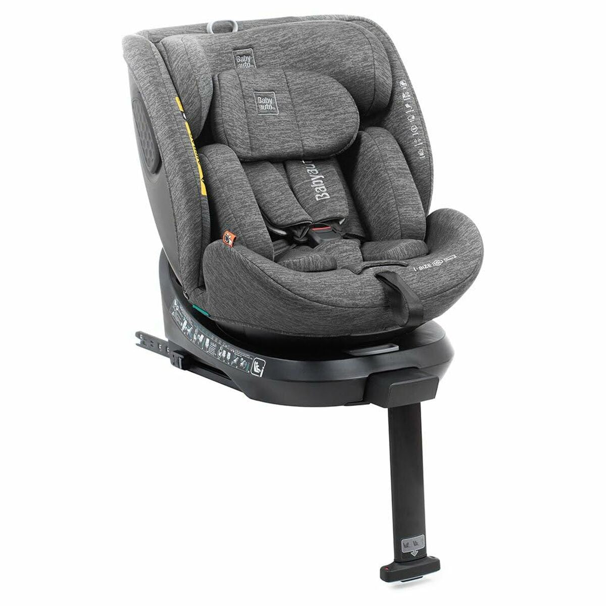 Bilstol Babyauto CORE Grå 0 (de 0 a 10 kilos) I (9 - 18 kg) II (15-25 kg) III (22 - 36 kg) Barn ECE R129/04-Bebis, Bilsäten och tillbehör-Babyauto-peaceofhome.se