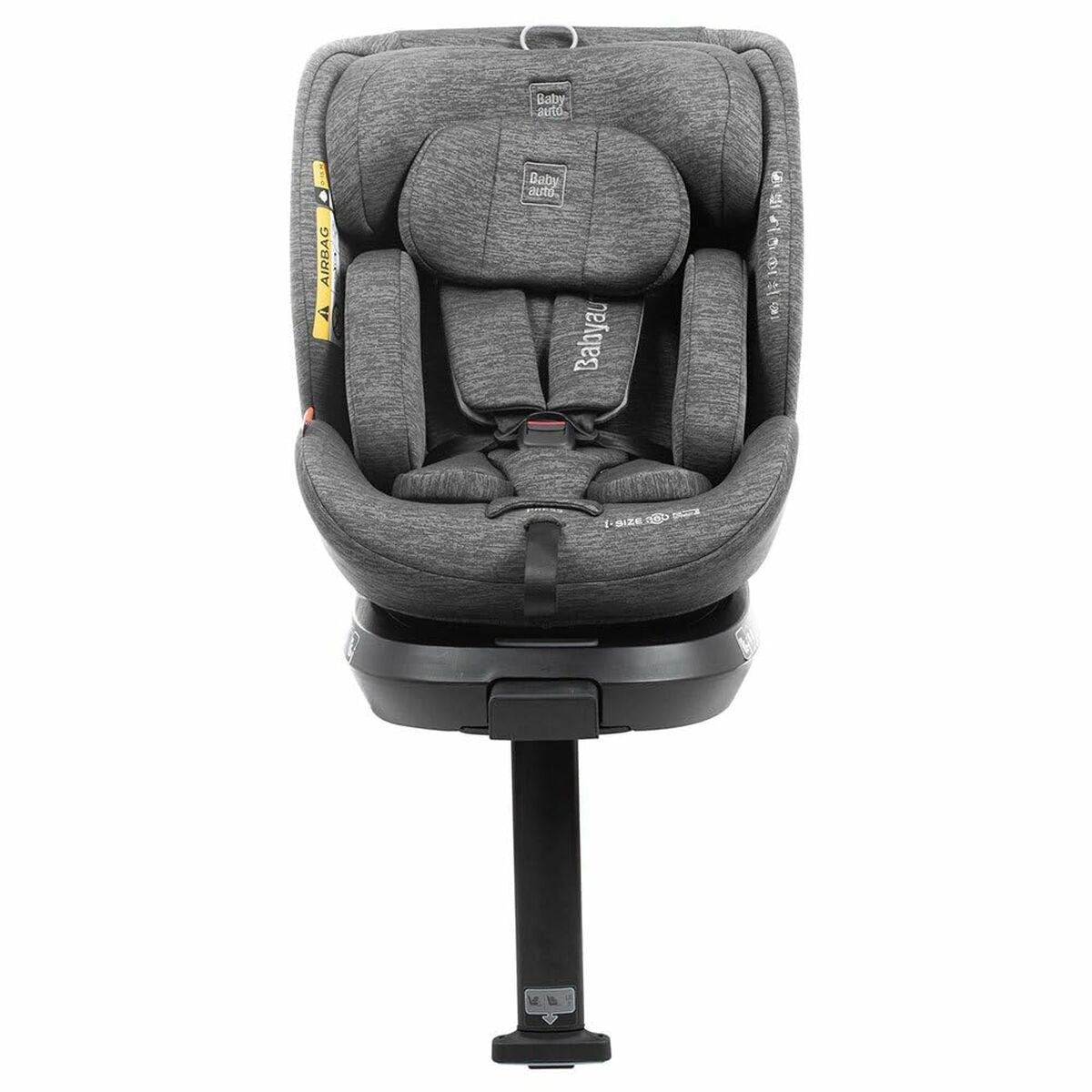 Bilstol Babyauto CORE Grå 0 (de 0 a 10 kilos) I (9 - 18 kg) II (15-25 kg) III (22 - 36 kg) Barn ECE R129/04-Bebis, Bilsäten och tillbehör-Babyauto-peaceofhome.se
