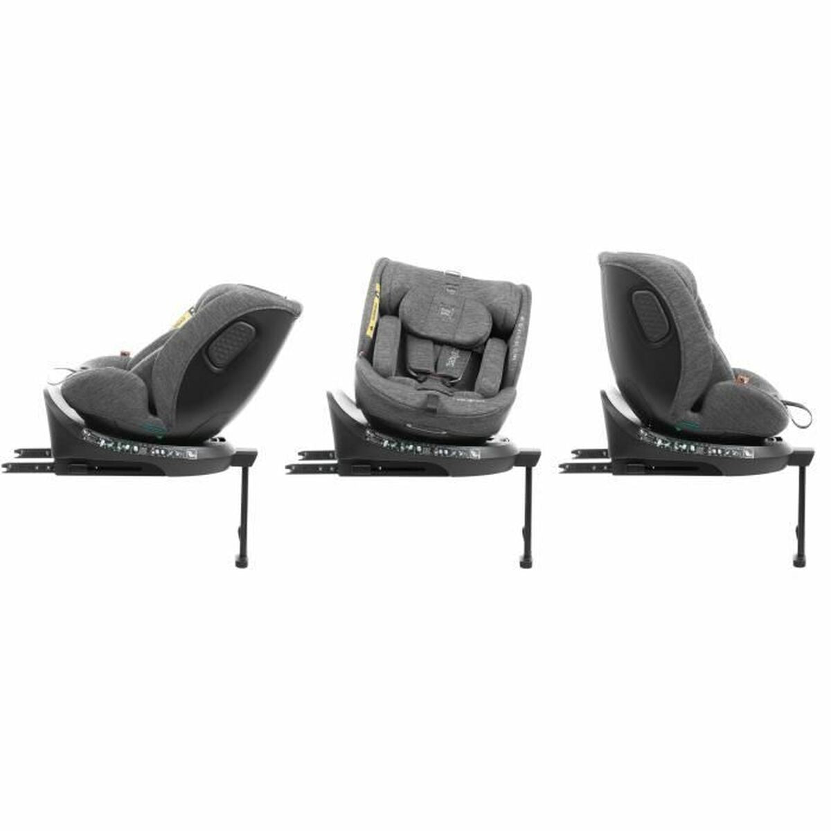 Bilstol Babyauto CORE Grå 0 (de 0 a 10 kilos) I (9 - 18 kg) II (15-25 kg) III (22 - 36 kg) Barn ECE R129/04-Bebis, Bilsäten och tillbehör-Babyauto-peaceofhome.se