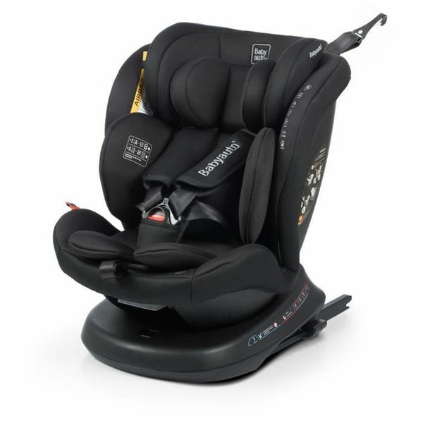 Bilstol Babyauto RODIA Svart 0 (de 0 a 10 kilos) I (9 - 18 kg) II (15-25 kg) III (22 - 36 kg) Barn ECE R129/04-Bebis, Bilsäten och tillbehör-Babyauto-peaceofhome.se