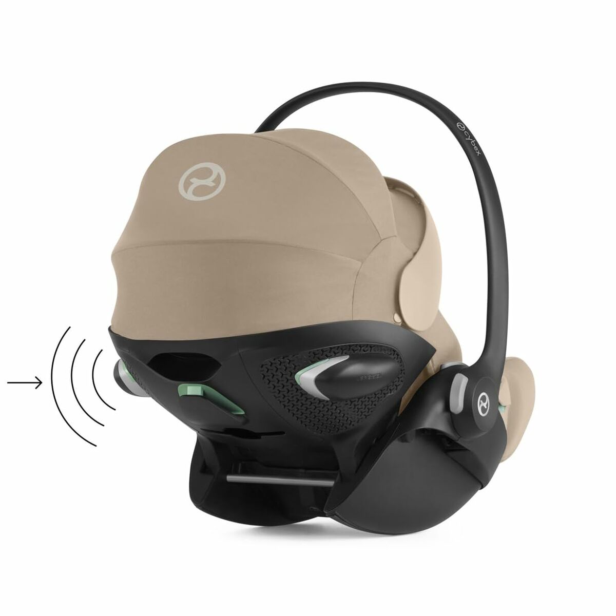 Bilstol Cybex Cloud G i-Size Plus Beige 0+ (de 0 a 13 kilos) Barn ECE R129/04-Bebis, Bilsäten och tillbehör-Cybex-peaceofhome.se