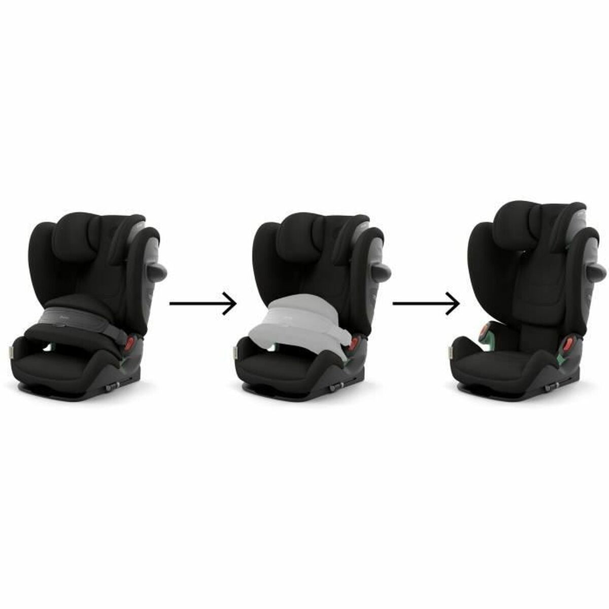 Bilstol Cybex Pallas G2 Svart I (9 - 18 kg) Barn ECE R129/04-Bebis, Bilsäten och tillbehör-Cybex-peaceofhome.se