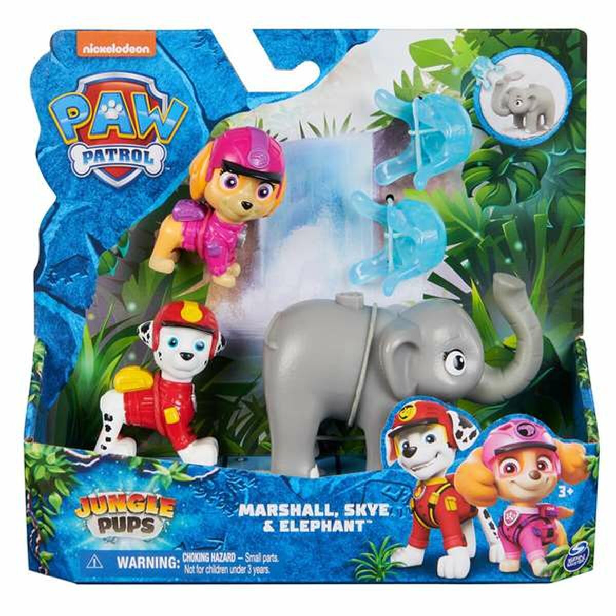 Biluppsättning The Paw Patrol Jungle Pups - Marshall & Skye-Leksaker och spel, Dockor och actionfigurer-The Paw Patrol-peaceofhome.se