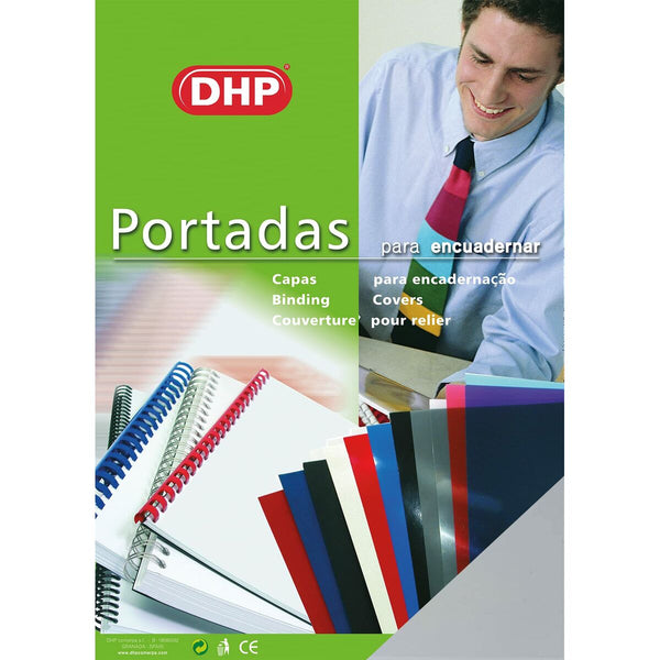 Bindande omslag DHP Transparent A4 PVC 100 Delar-Kontor och Kontorsmaterial, Kontorsmaterial-DHP-peaceofhome.se
