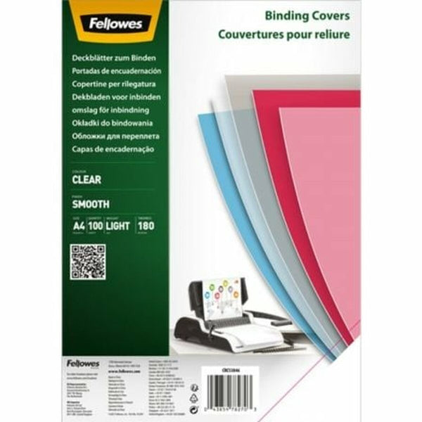 Bindande omslag Fellowes 5384601 A4 (100 antal)-Kontor och Kontorsmaterial, Kontorsmaterial-Fellowes-peaceofhome.se