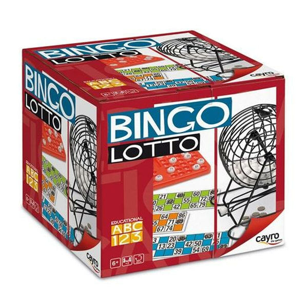 Bingo Cayro 300 Multicolour Plast (18,5 x 21 x 19,5 cm)-Leksaker och spel, Spel och tillbehör-Cayro-peaceofhome.se