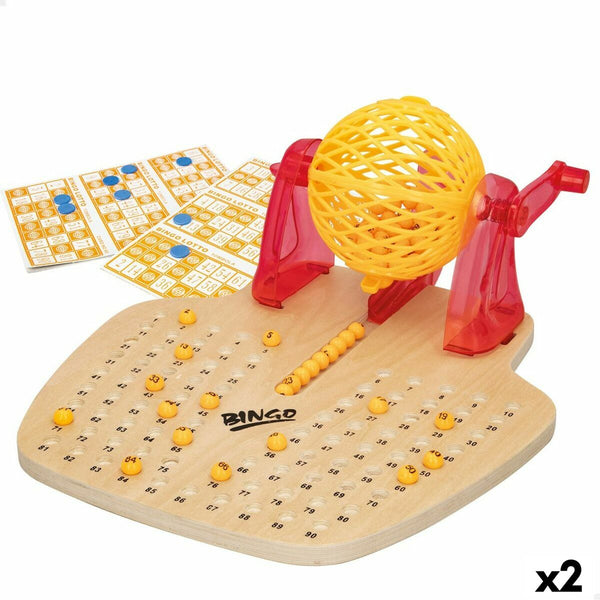 Bingo Colorbaby Trä (2 antal)-Leksaker och spel, Spel och tillbehör-Colorbaby-peaceofhome.se