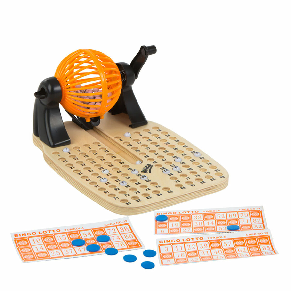 Bingo Colorbaby Trä Plast (6 antal)-Leksaker och spel, Spel och tillbehör-Colorbaby-peaceofhome.se