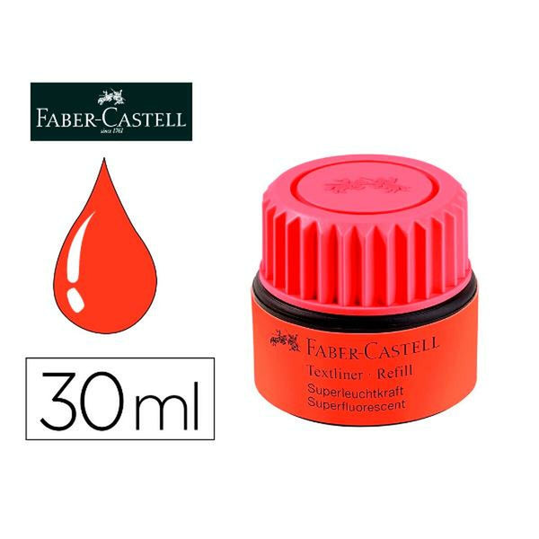 Bläck Faber-Castell 154921 Röd 30 ml-Kontor och Kontorsmaterial, Kulspetspennor, pennor och skrivverktyg-Faber-Castell-peaceofhome.se