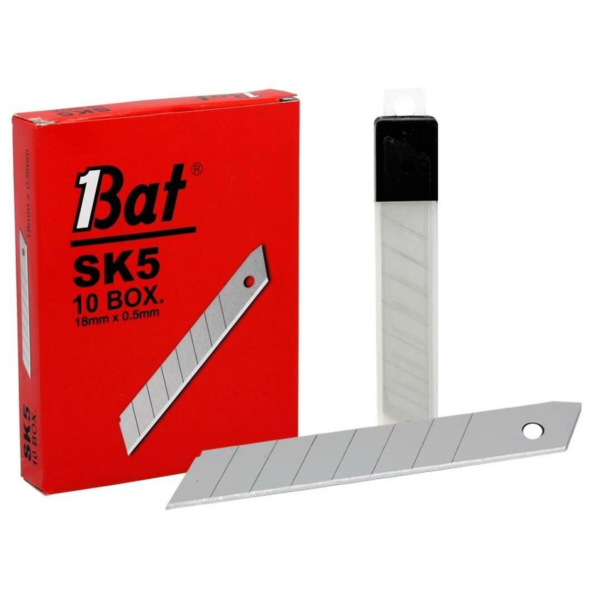Blad Bat SK5 Brytbladskniv 18 mm (10 antal)-Kontor och Kontorsmaterial, Kontorsmaterial-Bat-peaceofhome.se