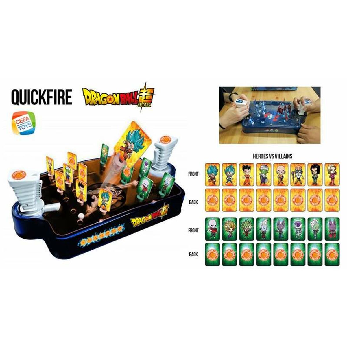 Blad Cefatoys Quickfire Dragon Ball-Leksaker och spel, Spel och tillbehör-Cefatoys-peaceofhome.se