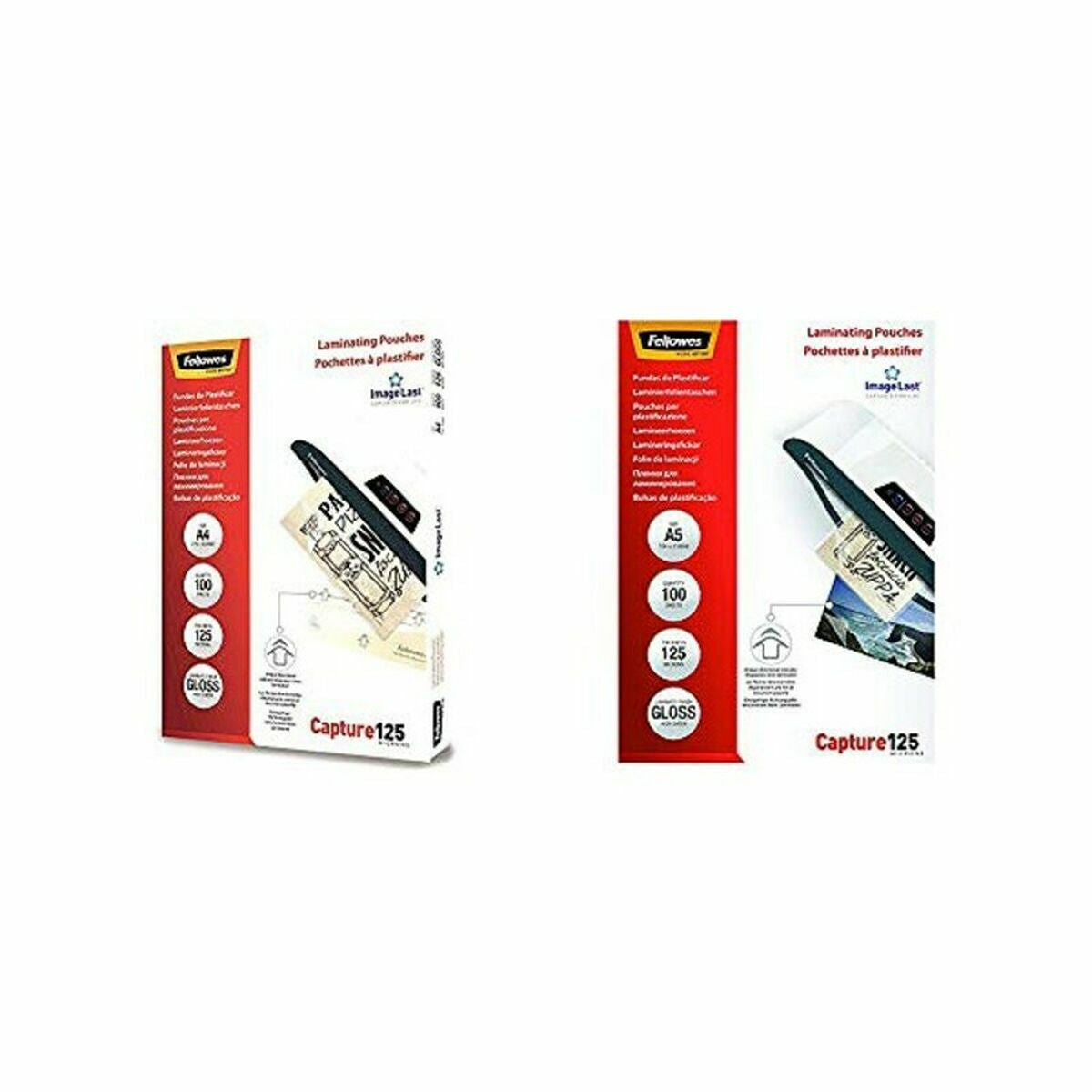 Blad Fellowes 5307407 Laminat Transparent A4 (100 pcs)-Kontor och Kontorsmaterial, Kontorsmaterial-Fellowes-peaceofhome.se