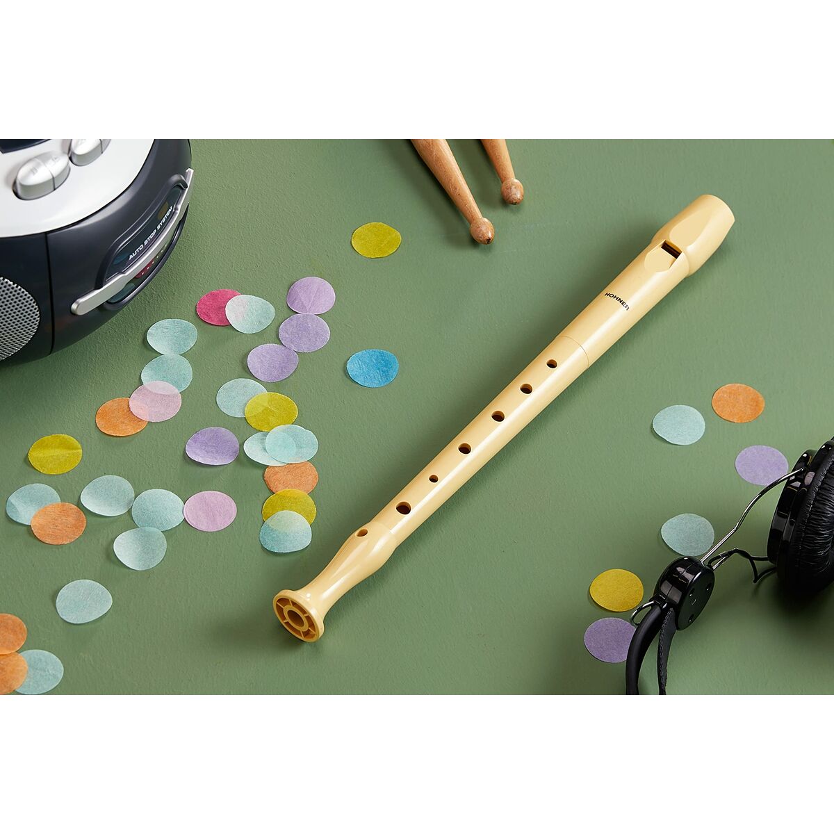 Blockflöjt Hohner 9508 Elfenben-Elektronik, Musikinstrument-Hohner-peaceofhome.se