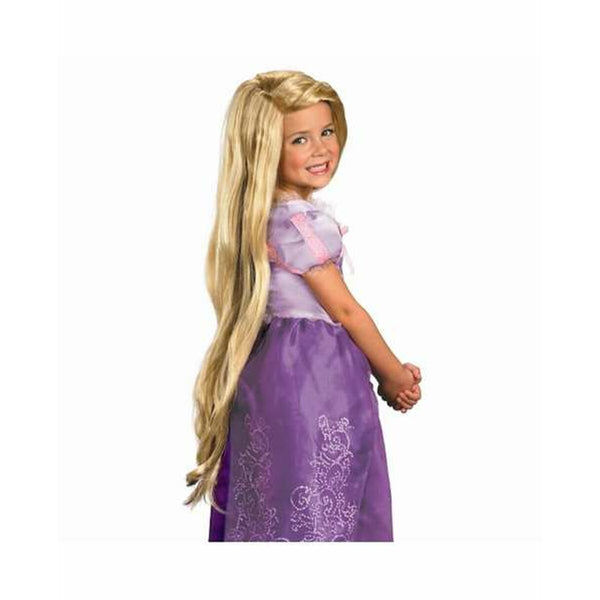 Blond peruk Rapunzel Sagoprinsessa-Leksaker och spel, Fancy klänning och accessoarer-BigBuy Carnival-peaceofhome.se