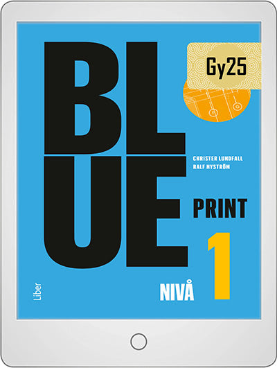 Blueprint nivå 1 Digital (elevlicens)-Digitala böcker-Liber-peaceofhome.se