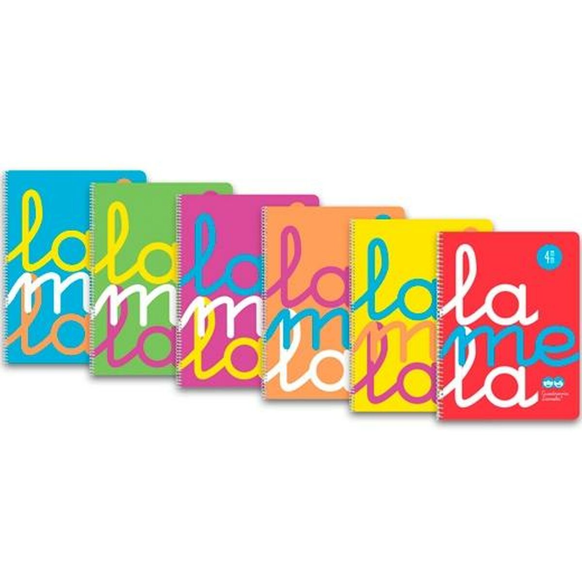 Bok med ringar Lamela Quarto 80 Blad (6 antal)-Kontor och Kontorsmaterial, Pappersprodukter för kontoret-Lamela-peaceofhome.se