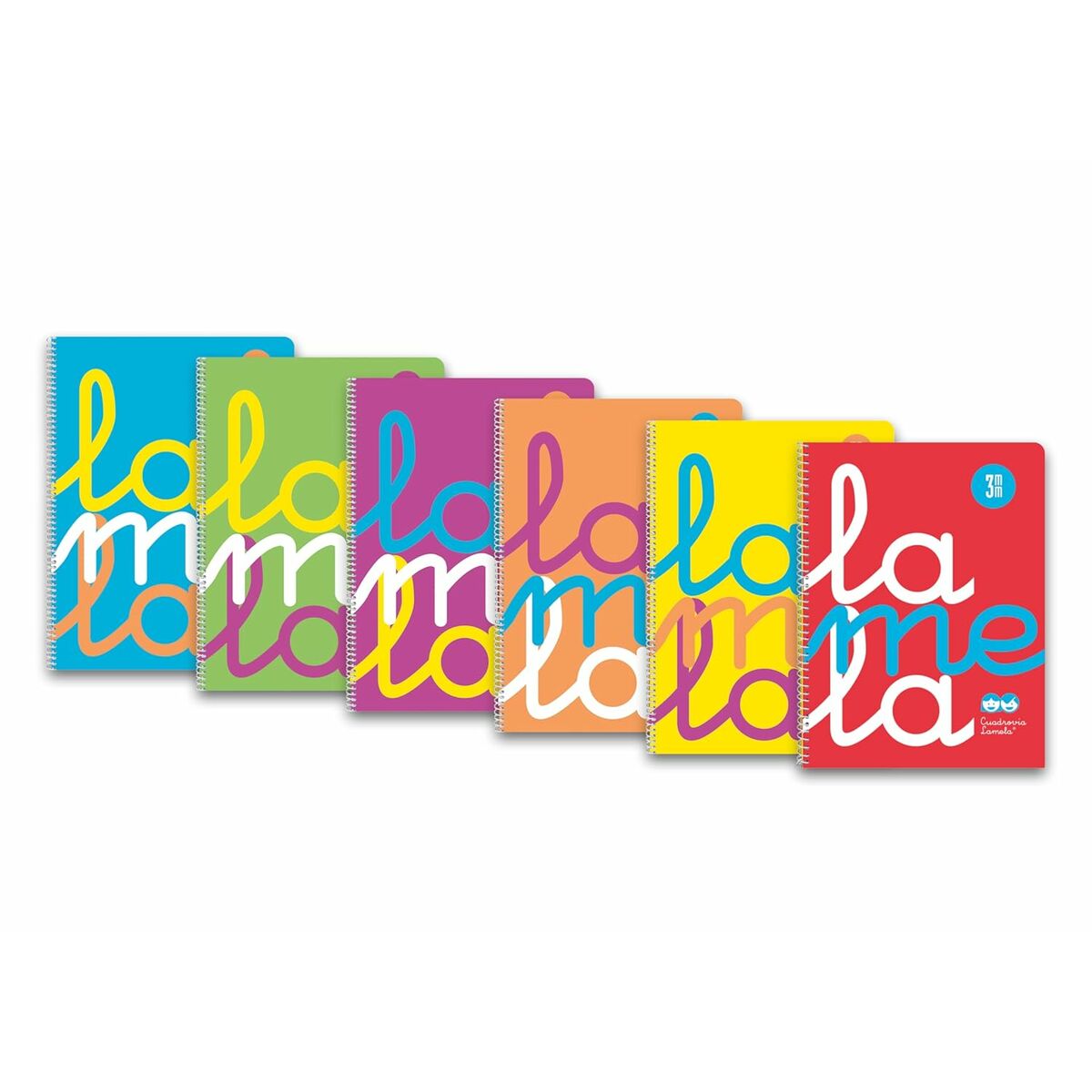 Bok med ringar Lamela Quarto 80 Blad (6 antal)-Kontor och Kontorsmaterial, Pappersprodukter för kontoret-Lamela-peaceofhome.se