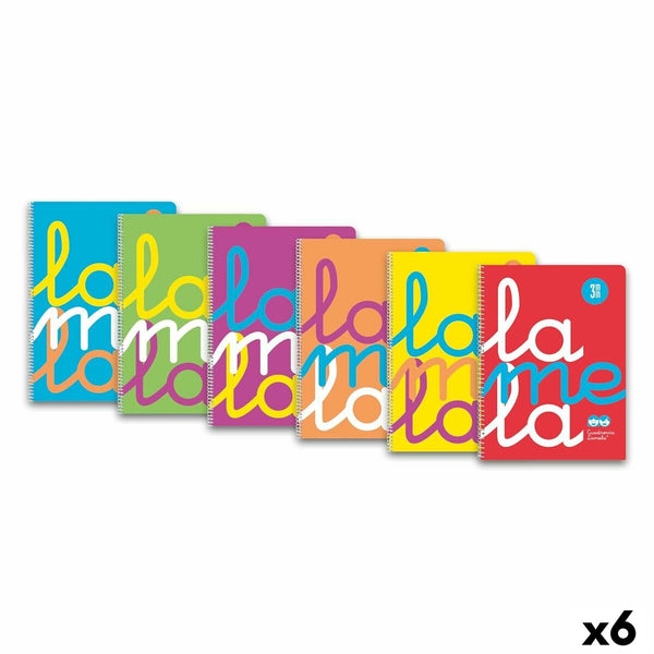 Bok med ringar Lamela Quarto 80 Blad (6 antal)-Kontor och Kontorsmaterial, Pappersprodukter för kontoret-Lamela-peaceofhome.se
