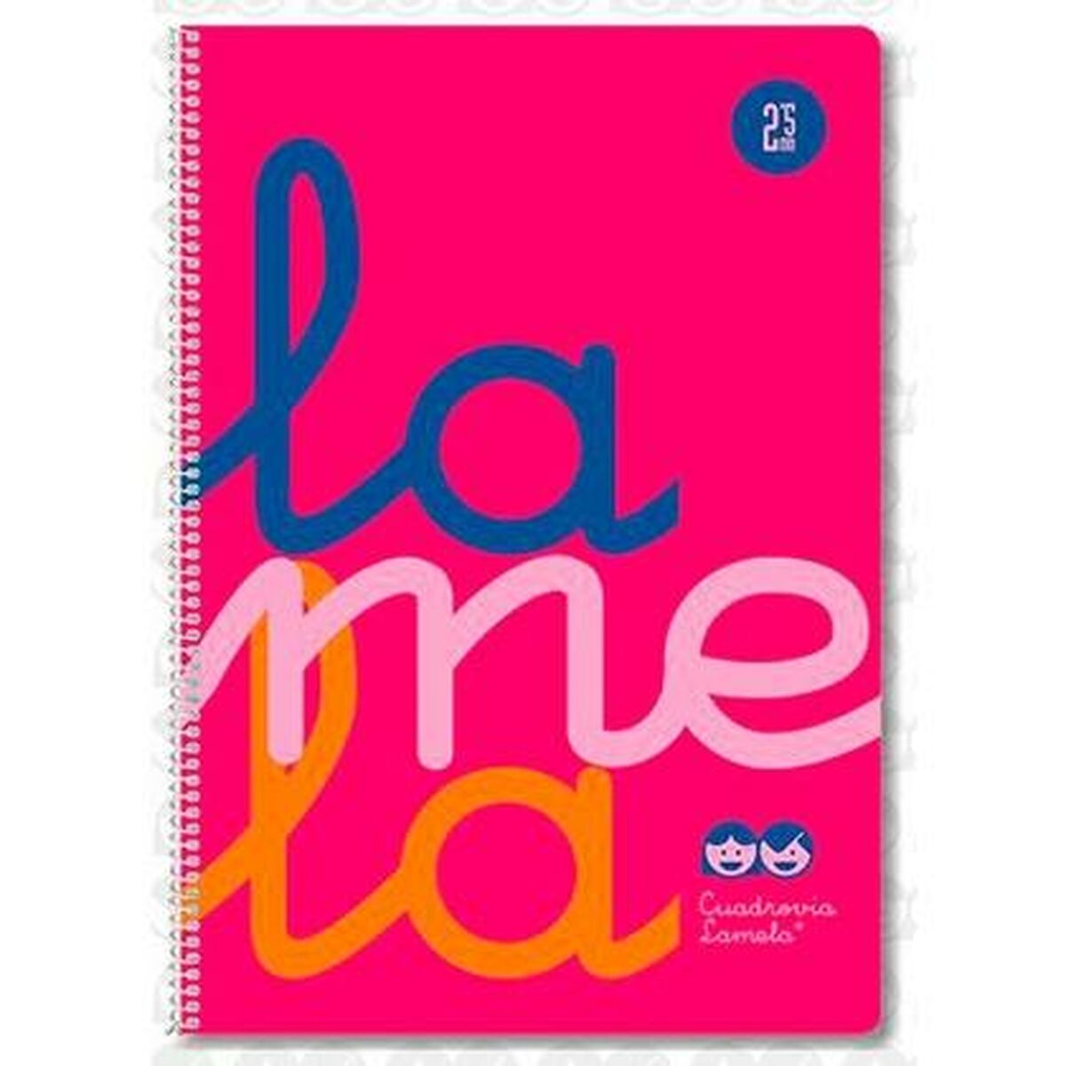 Bok med ringar Lamela Rosa Din A4 80 Blad (5 antal)-Kontor och Kontorsmaterial, Pappersprodukter för kontoret-Lamela-peaceofhome.se