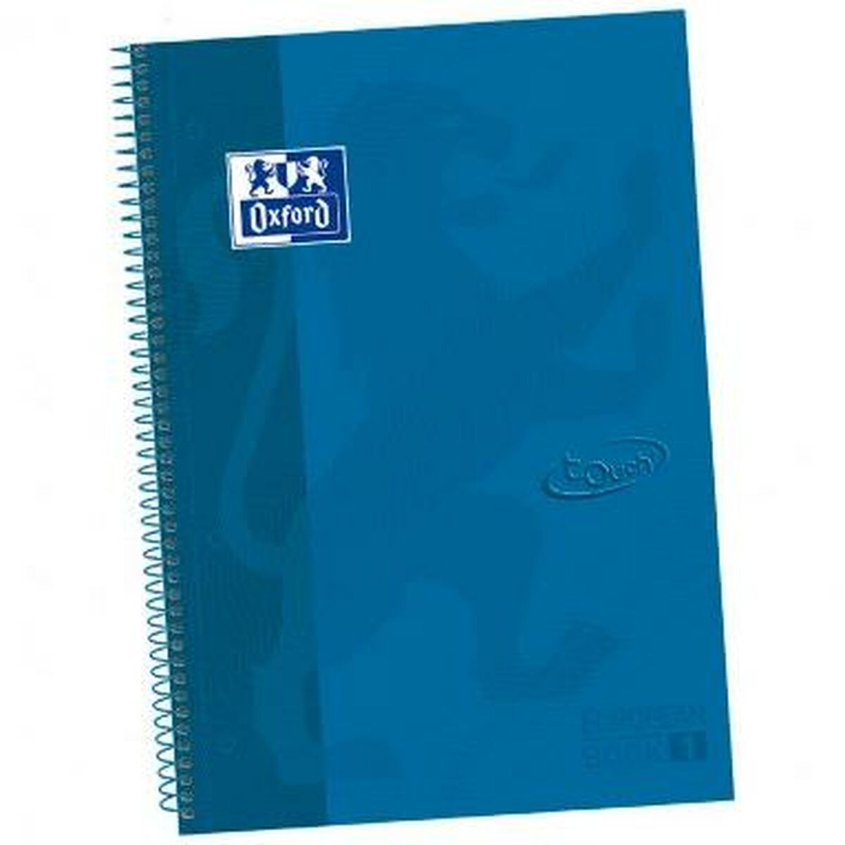 Bok med ringar Oxford TOUCH EUROPEANBOOK Blå A4+ 80 Blad (5 antal)-Kontor och Kontorsmaterial, Pappersprodukter för kontoret-Oxford-peaceofhome.se