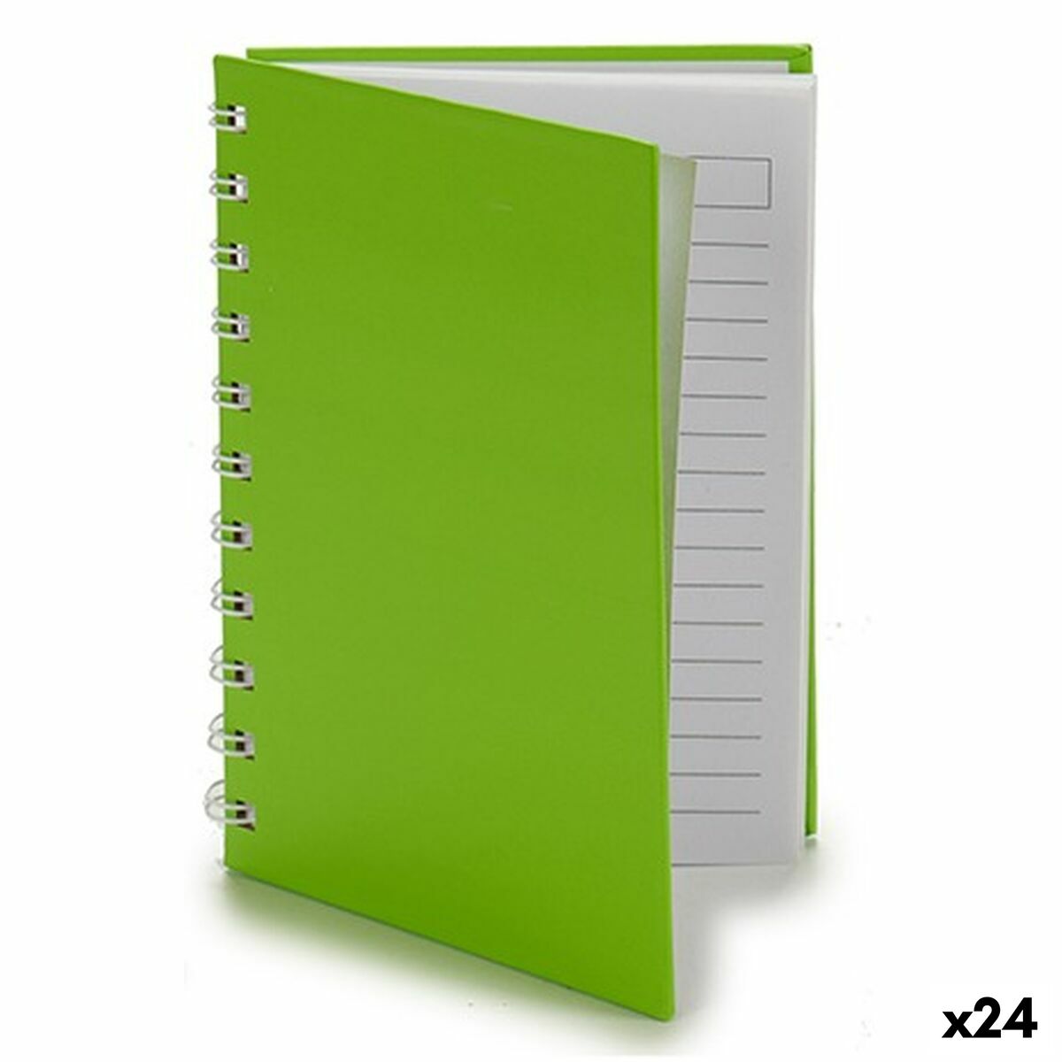 Bok med ringar Pincello AR1810150 AR1810150 Blå Grön Orange Rosa A6 (24 antal)-Kontor och Kontorsmaterial, Pappersprodukter för kontoret-Pincello-peaceofhome.se