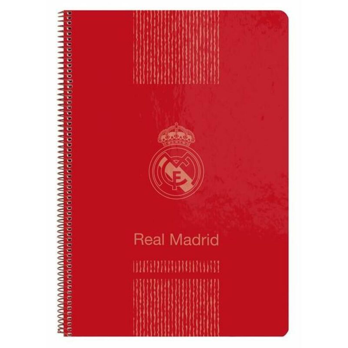 Bok med ringar Real Madrid C.F. 511957066 Röd A4-Kontor och Kontorsmaterial, Pappersprodukter för kontoret-Real Madrid C.F.-peaceofhome.se