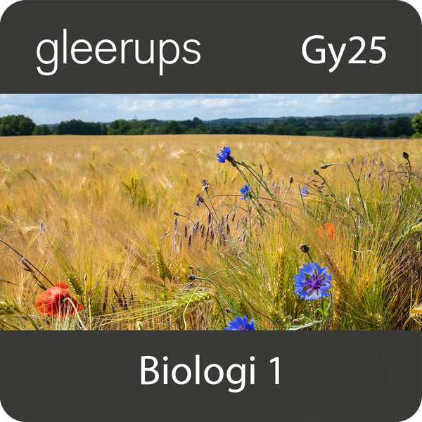 BokGym Biologi 1, digitalt läromedel, elev, 12 mån, Gy25-Digitala böcker-Gleerups Utbildning AB-peaceofhome.se