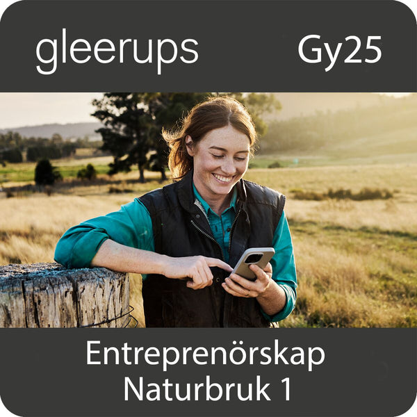 BokGym Entreprenörskap 1, Naturbruk, dig, lärare, 12 m, Gy25 (OBS! Endast för lärare)-Digitala böcker-Gleerups Utbildning AB-peaceofhome.se