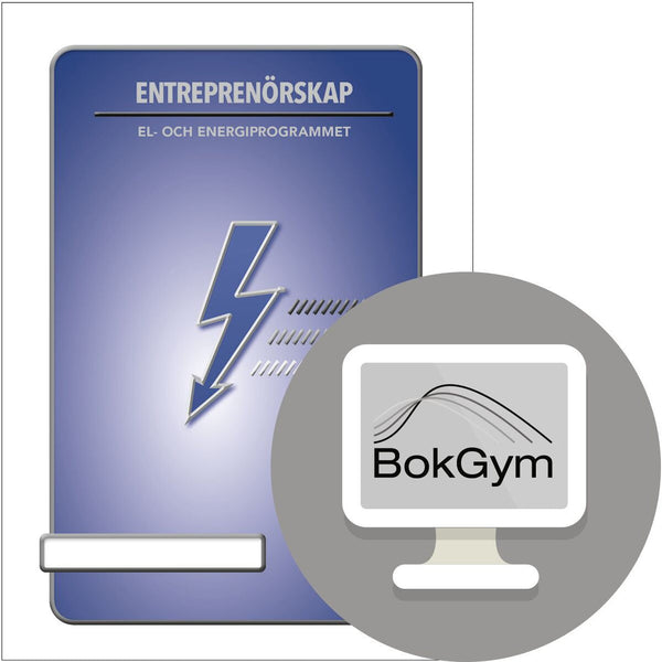 BokGym Entreprenörskap El, digital, 12 mån-Digitala böcker-Gleerups Utbildning AB-peaceofhome.se