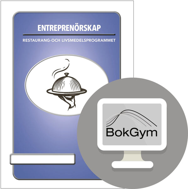 BokGym Entreprenörskap Restaurang & livsmedel, dig, 12 mån-Digitala böcker-Gleerups Utbildning AB-peaceofhome.se