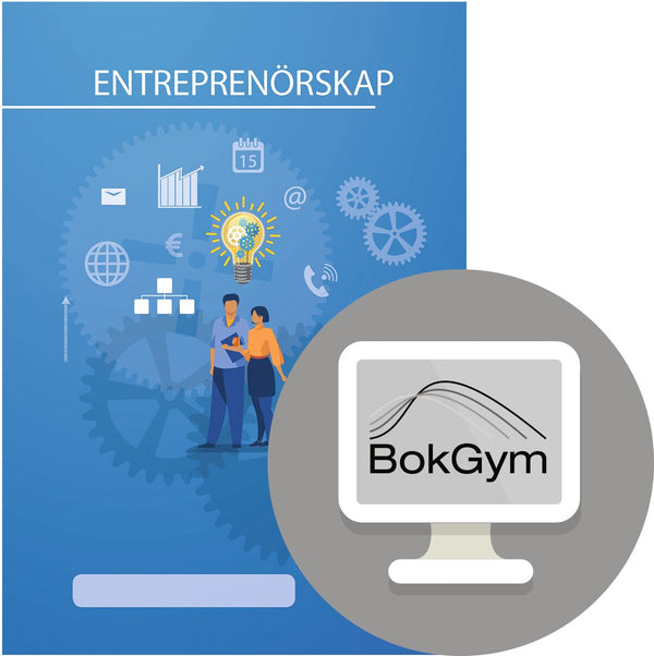 BokGym Entreprenörskap, digital, 12 mån-Digitala böcker-Gleerups Utbildning AB-peaceofhome.se