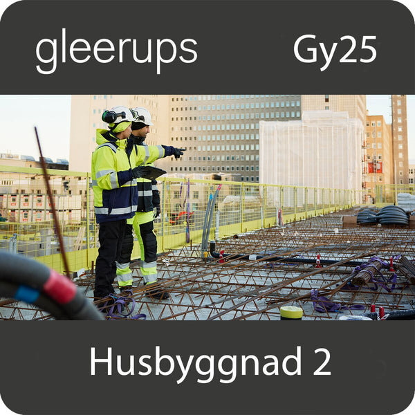 BokGym Husbyggnad 2, digitalt, lärare, 12 mån, Gy25 (OBS! Endast för lärare)-Digitala böcker-Gleerups Utbildning AB-peaceofhome.se