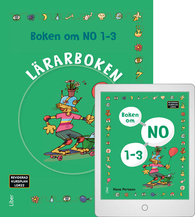 Boken om NO 1-3 Lärarbok med Lärarwebb-Digitala böcker-Liber-peaceofhome.se