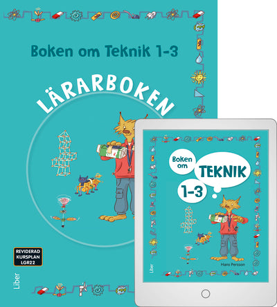 Boken om teknik 1-3 Lärarbok med Lärarwebb-Digitala böcker-Liber-peaceofhome.se