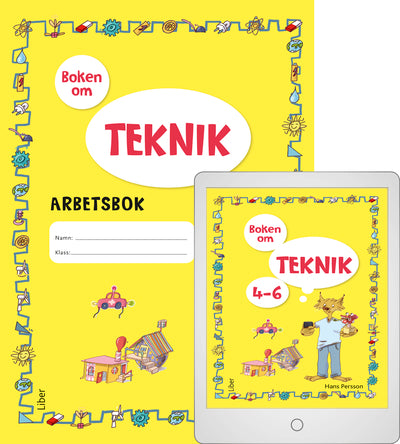 Boken om teknik 4-6 Arbetsbok med Digital (elevlicens)-Digitala böcker-Liber-peaceofhome.se