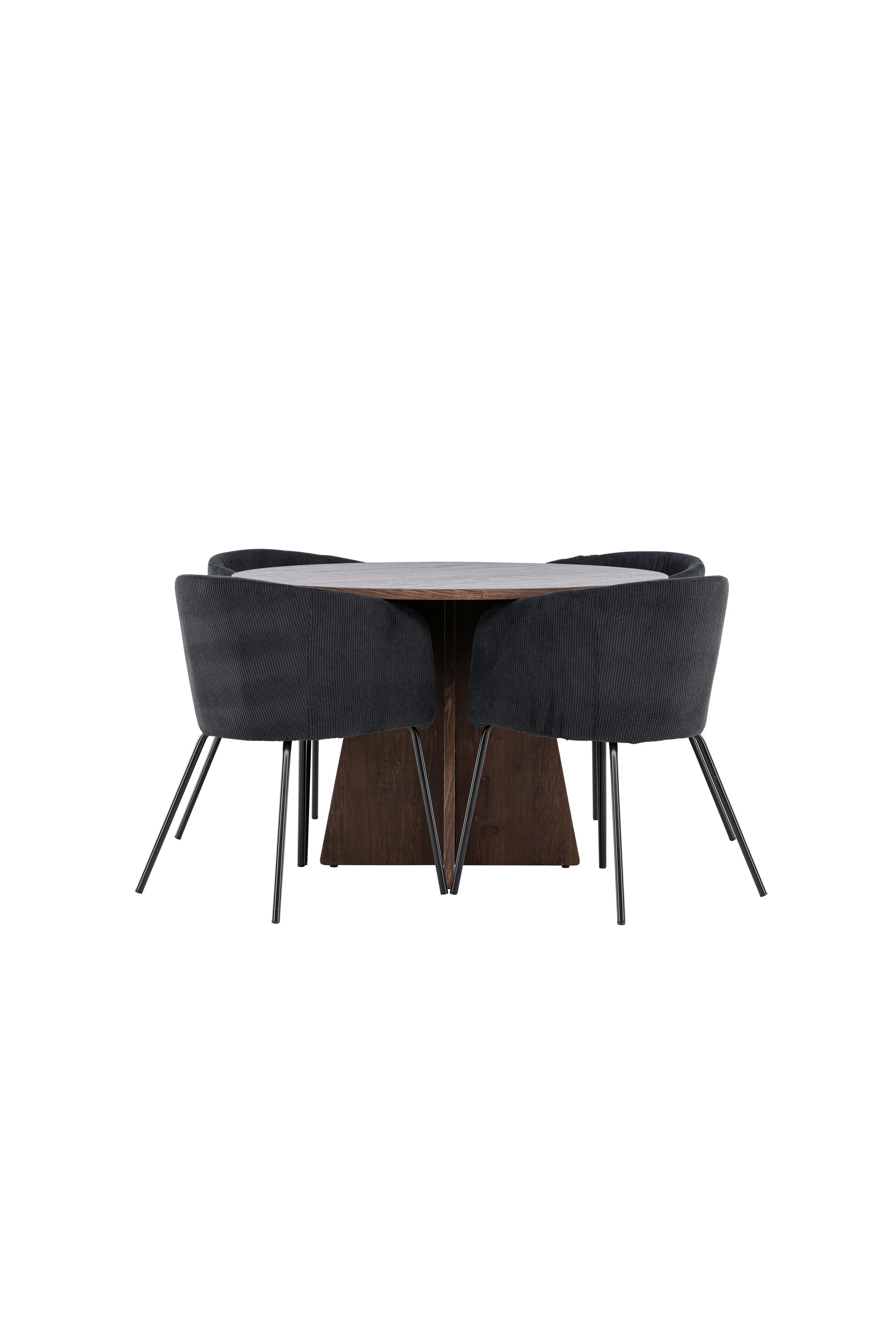 Bootcut Matbord med Berit Matstol-GR Dining Set-Venture Home-peaceofhome.se