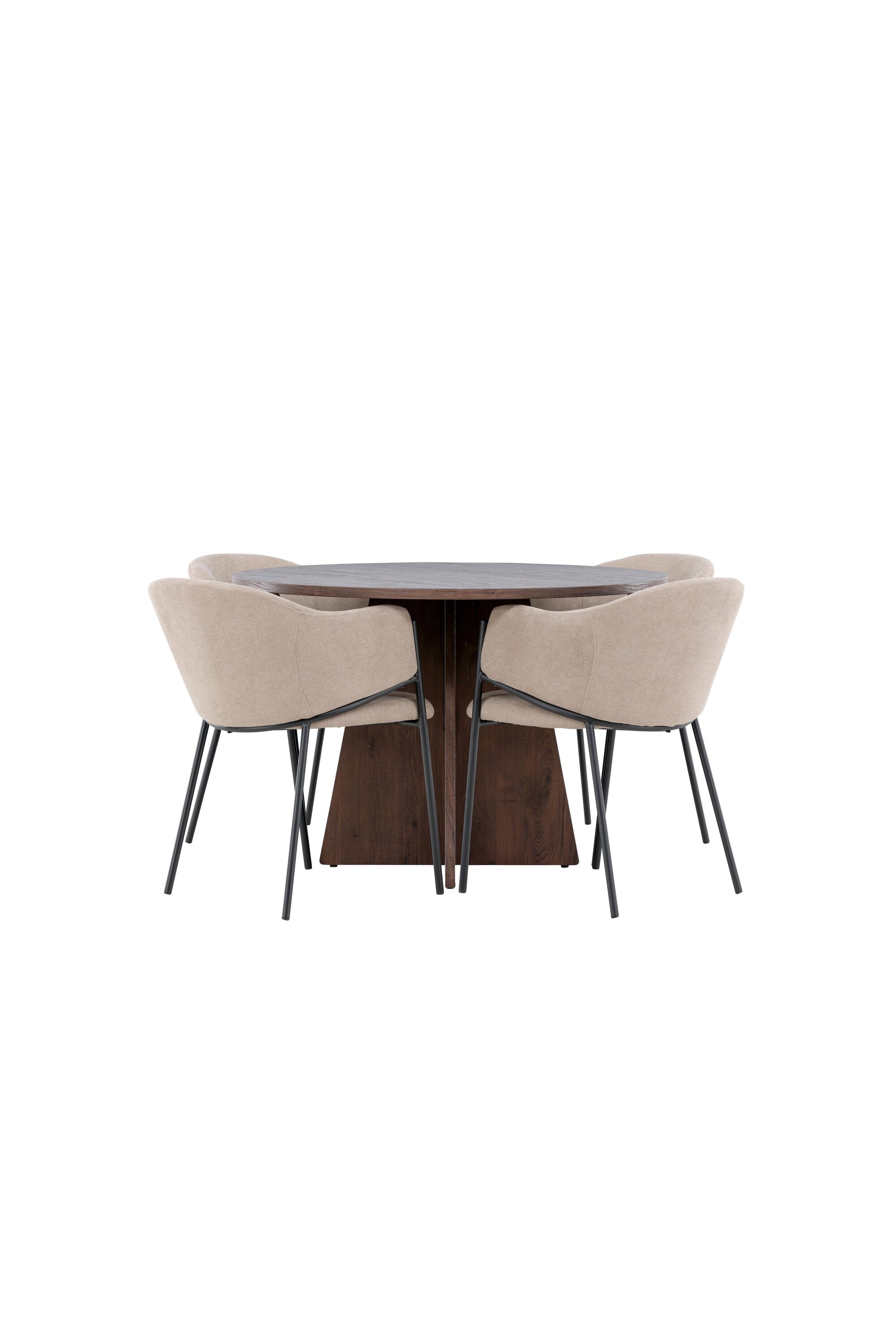 Bootcut Matbord med Evelina Matstol-GR Dining Set-Venture Home-peaceofhome.se