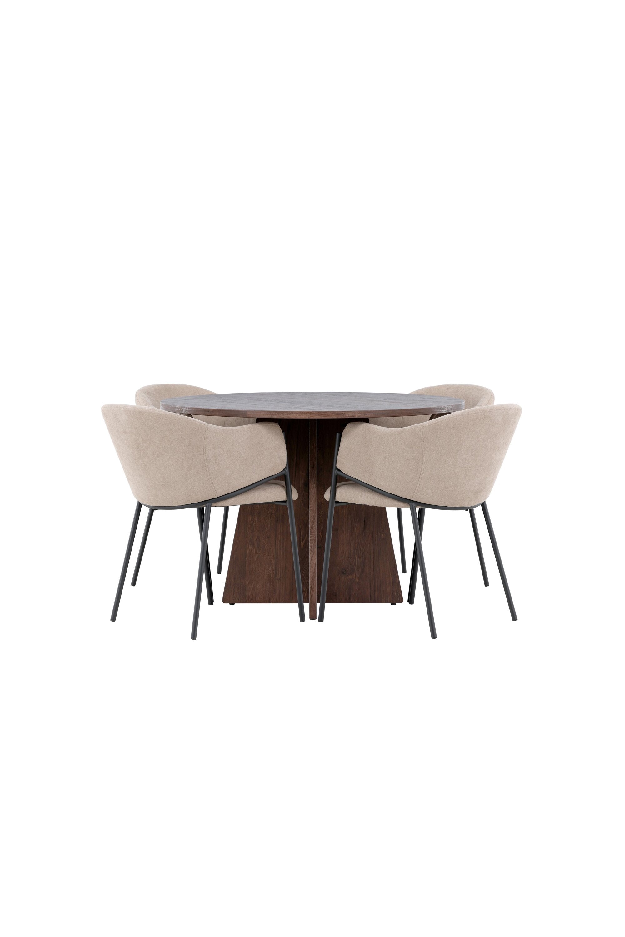 Bootcut Matbord med Evelina Matstol-GR Dining Set-Venture Home-peaceofhome.se