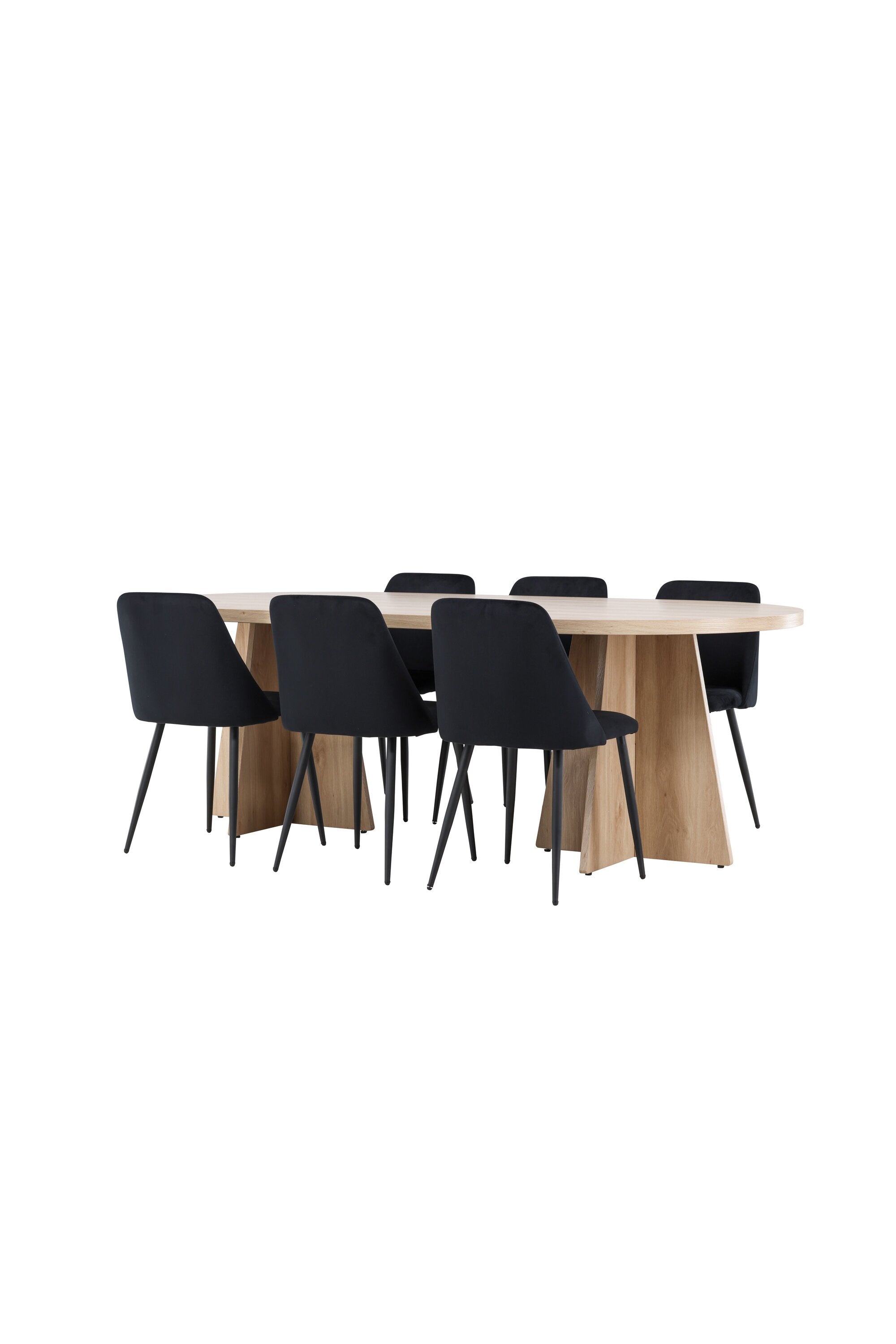 Bootcut Matbord med Night Matstol-GR Dining Set-Venture Home-peaceofhome.se