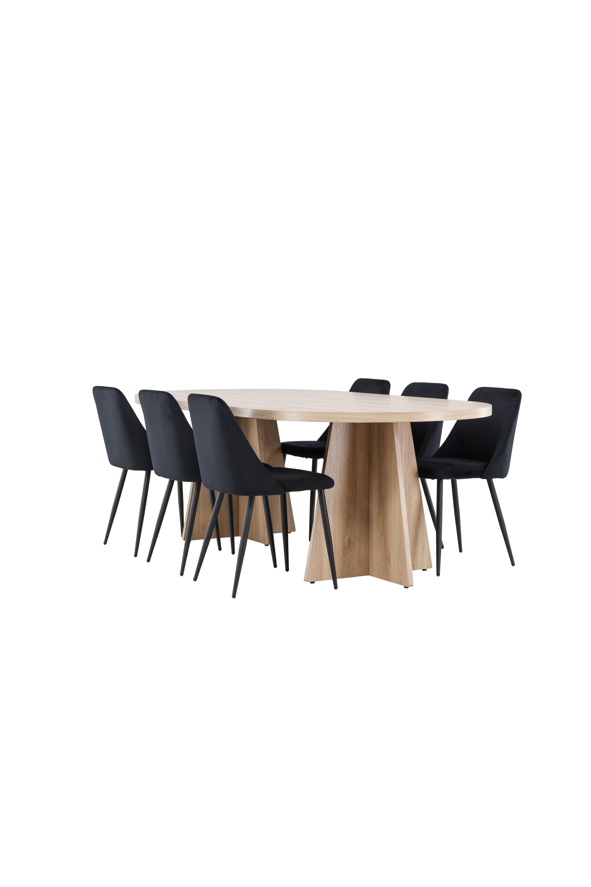 Bootcut Matbord med Night Matstol-GR Dining Set-Venture Home-peaceofhome.se