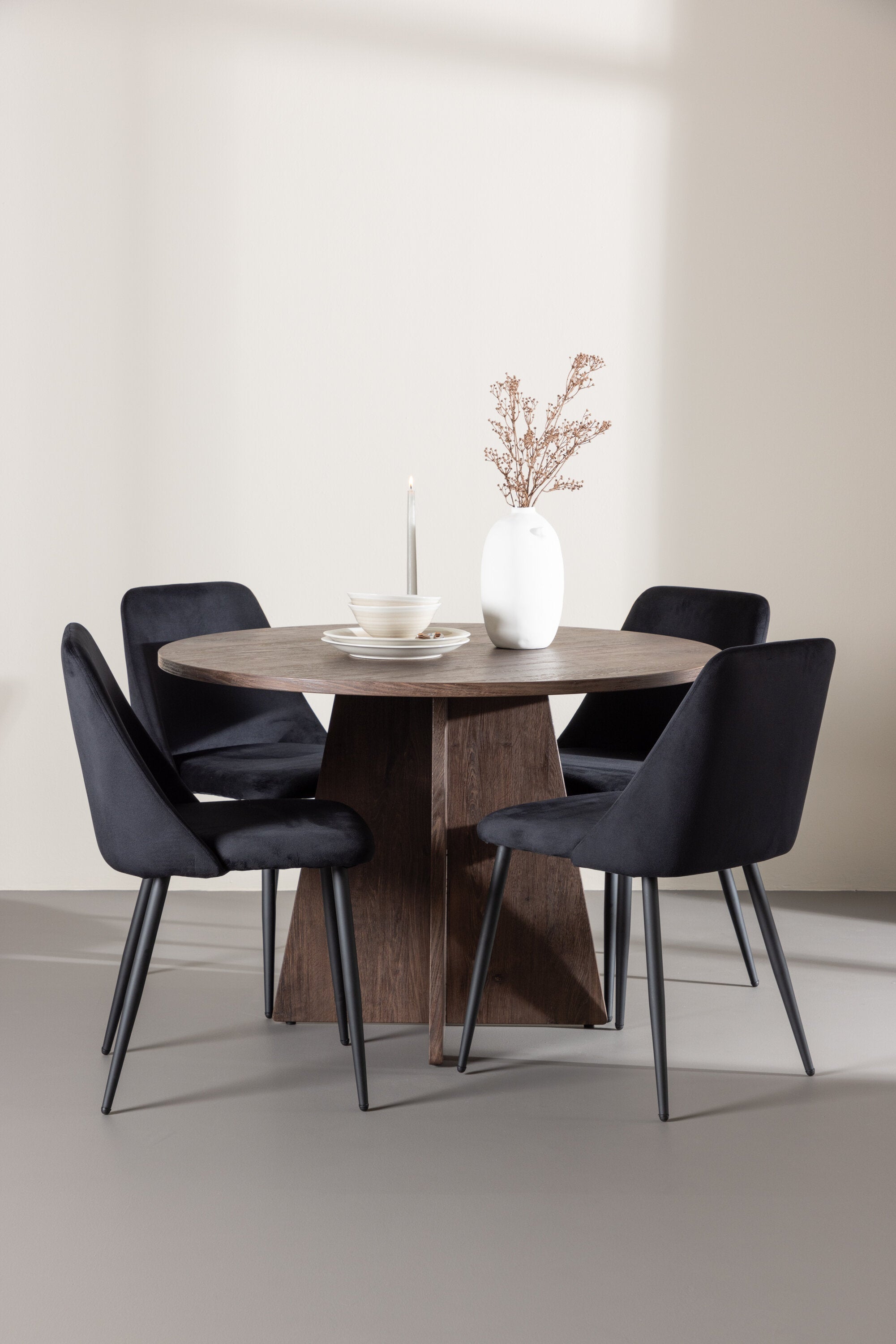 Bootcut Matbord med Night Matstol-GR Dining Set-Venture Home-peaceofhome.se