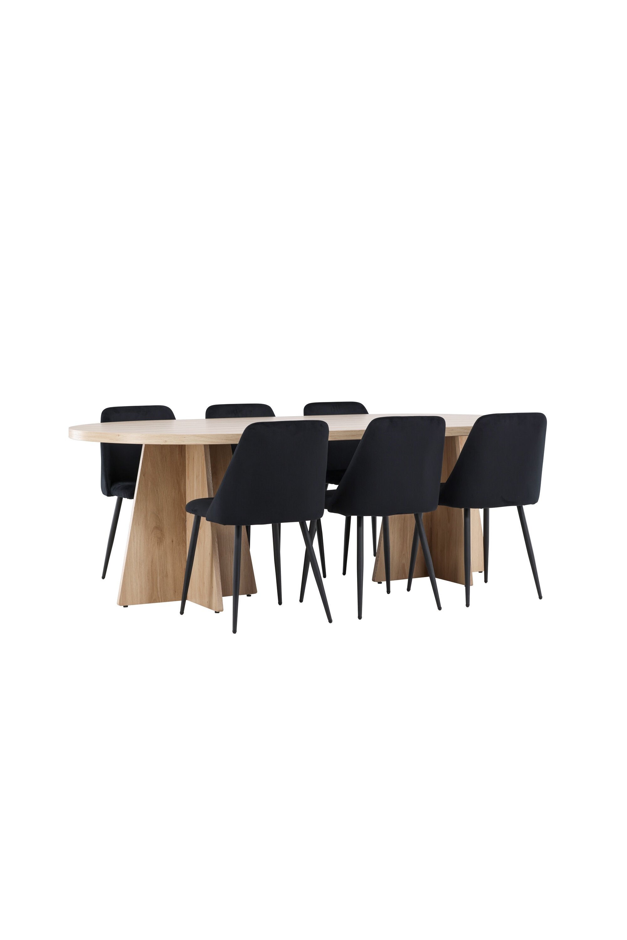 Bootcut Matbord med Night Matstol-GR Dining Set-Venture Home-peaceofhome.se