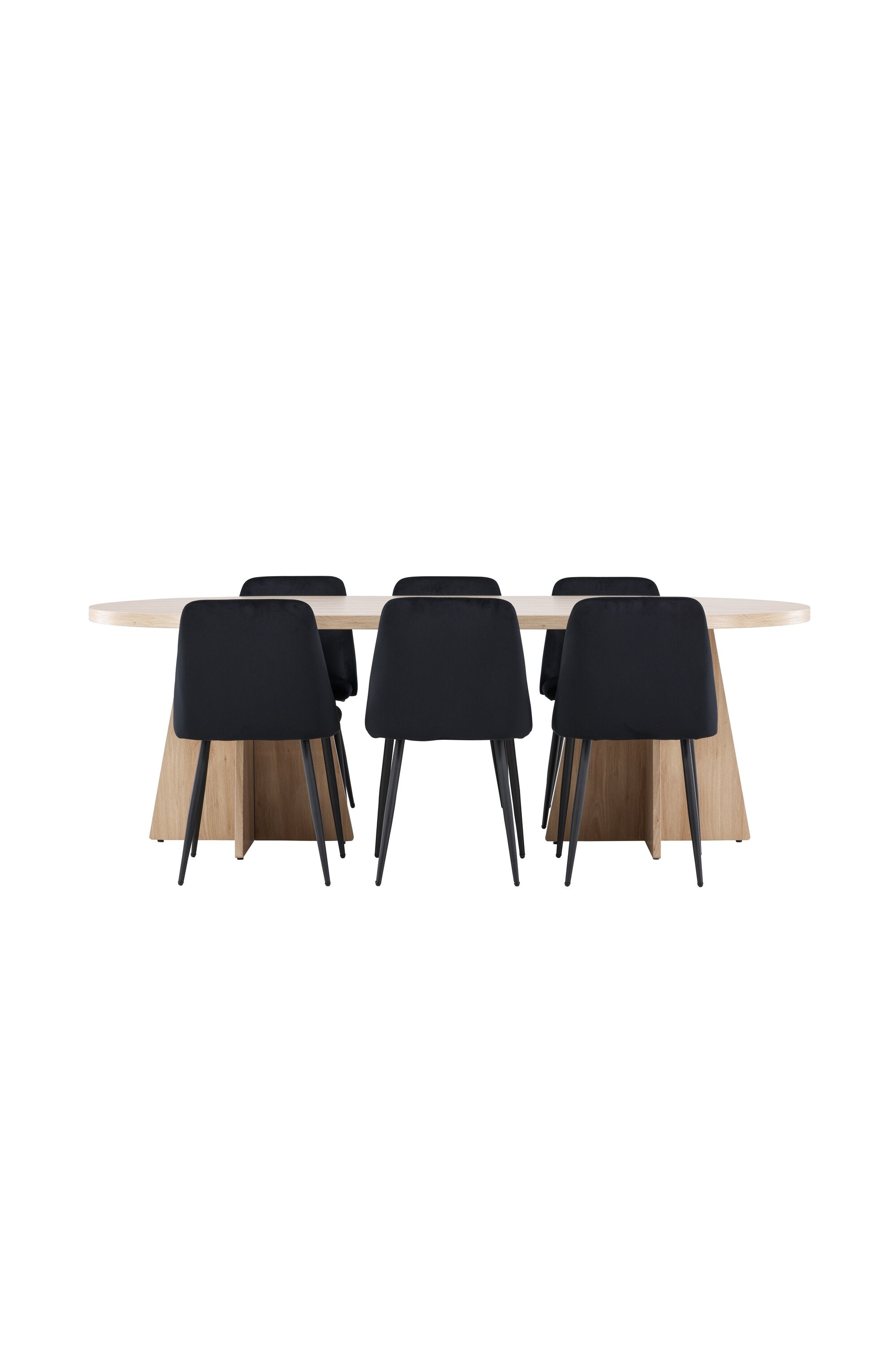 Bootcut Matbord med Night Matstol-GR Dining Set-Venture Home-peaceofhome.se