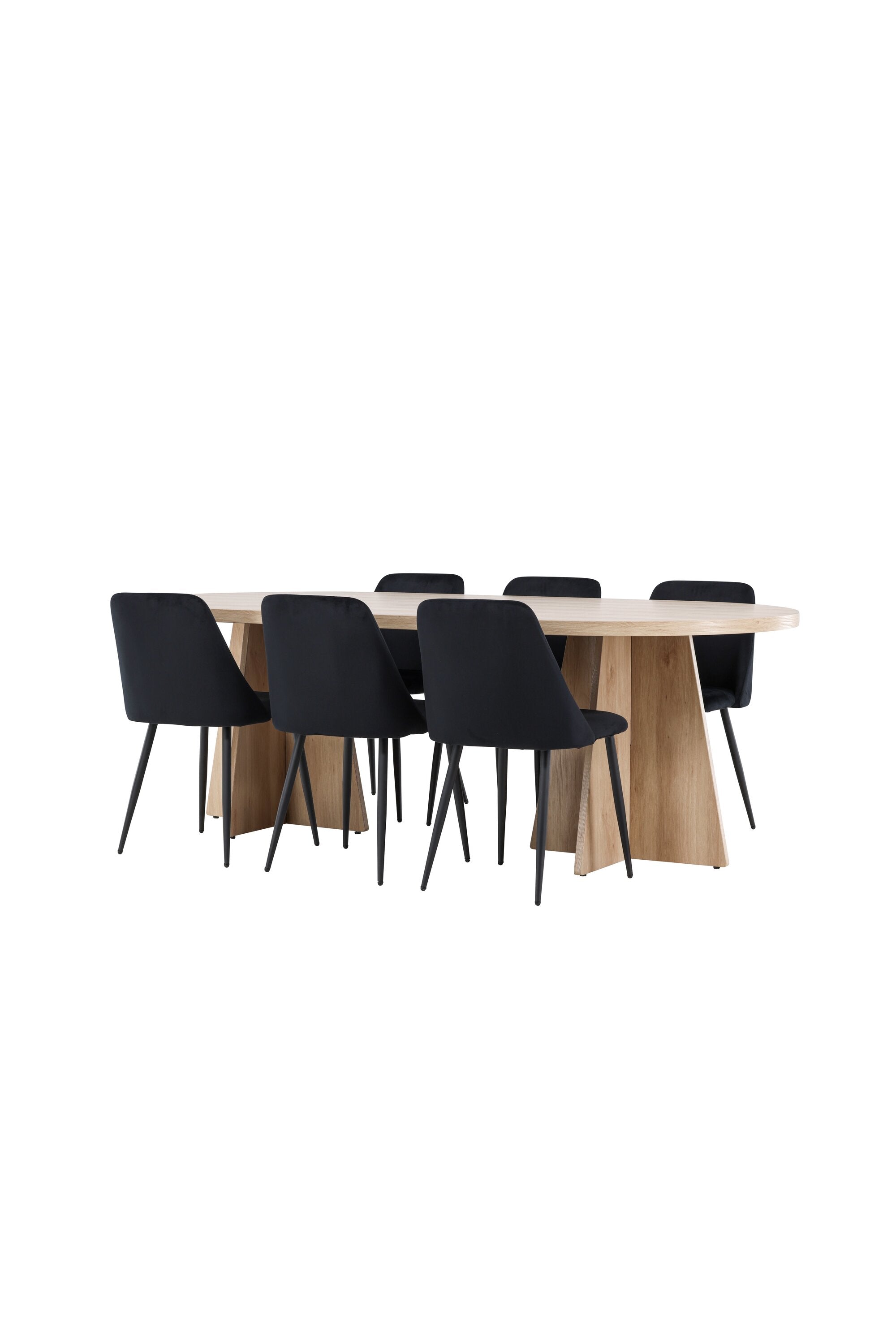 Bootcut Matbord med Night Matstol-GR Dining Set-Venture Home-peaceofhome.se