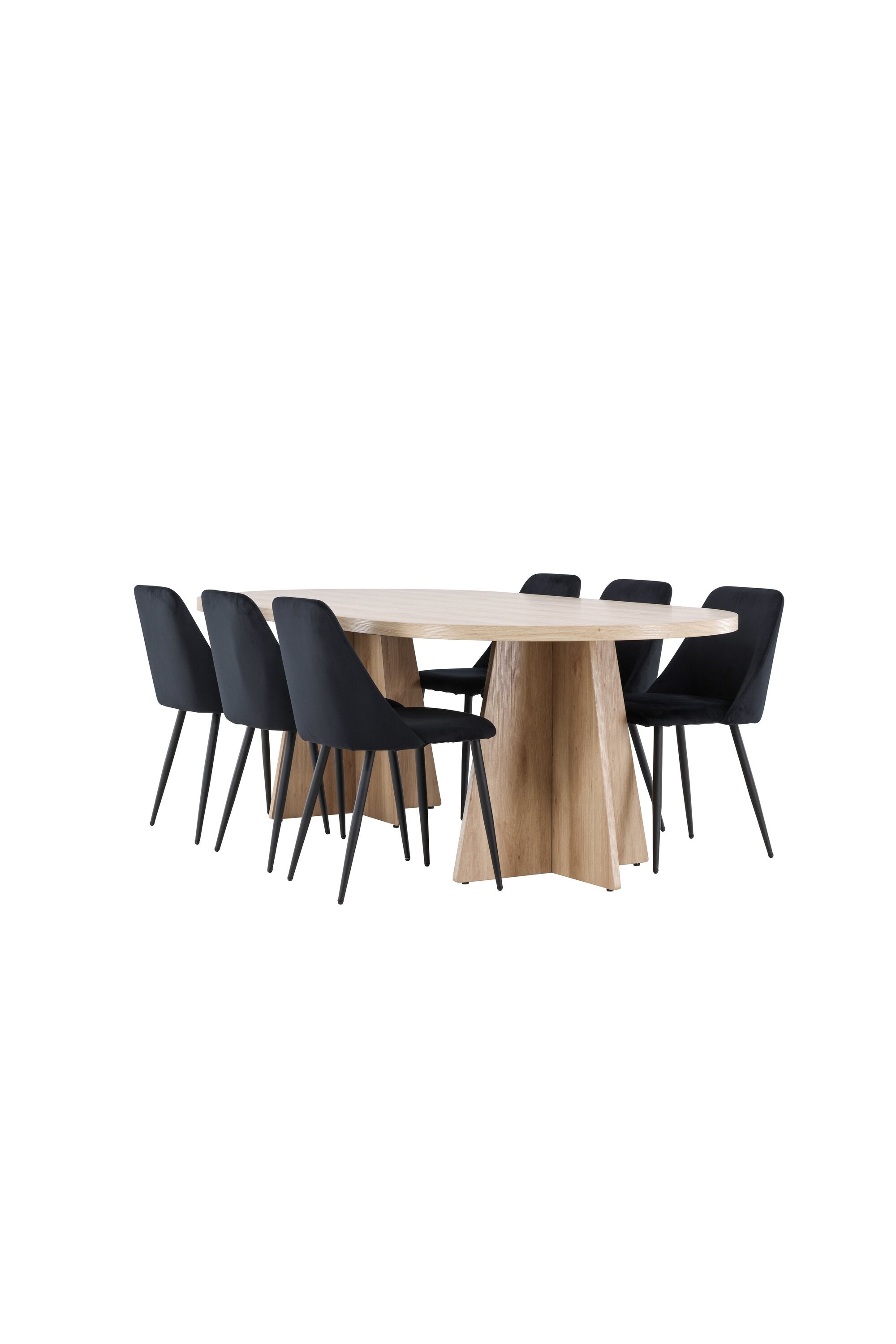 Bootcut Matbord med Night Matstol-GR Dining Set-Venture Home-peaceofhome.se