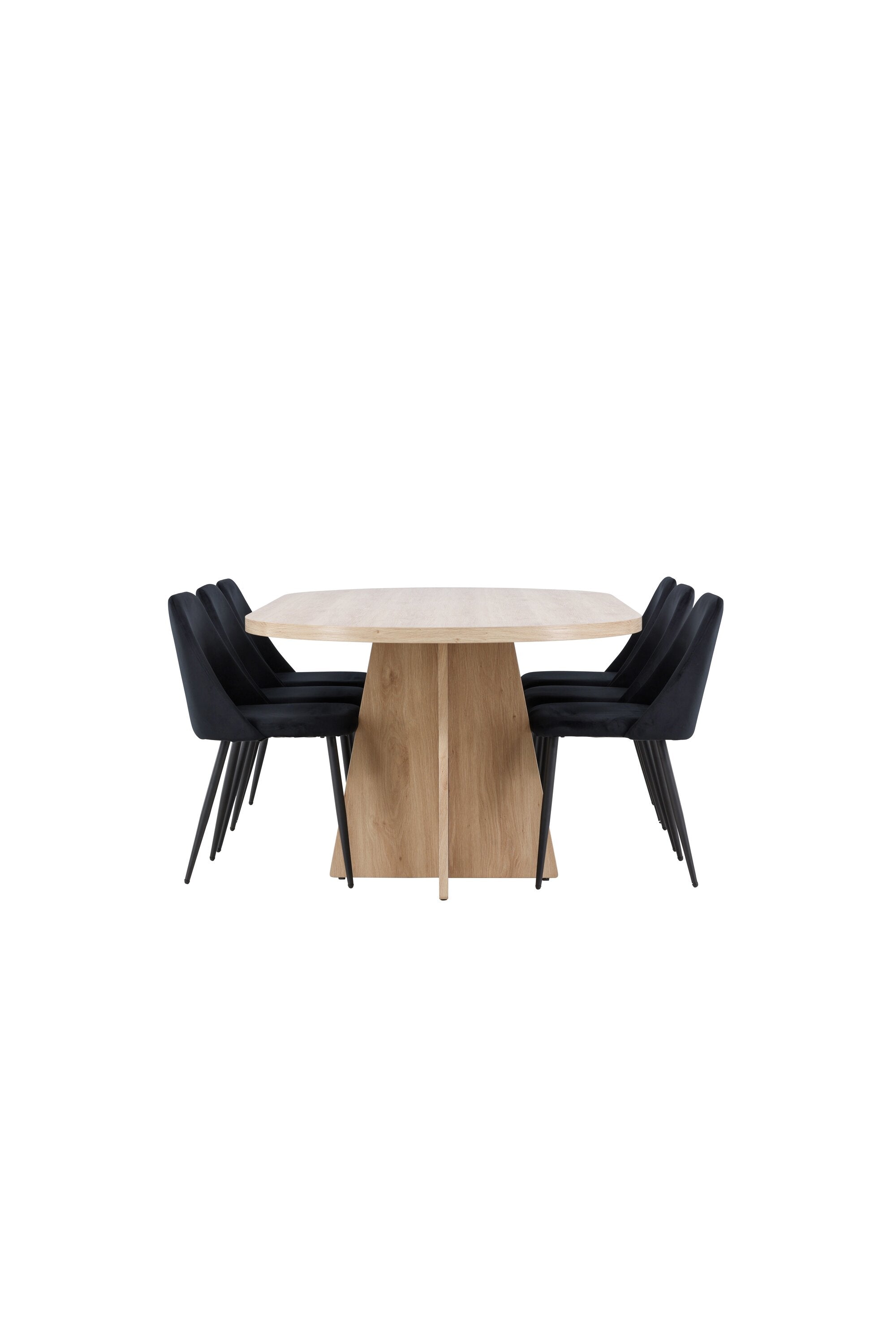 Bootcut Matbord med Night Matstol-GR Dining Set-Venture Home-peaceofhome.se