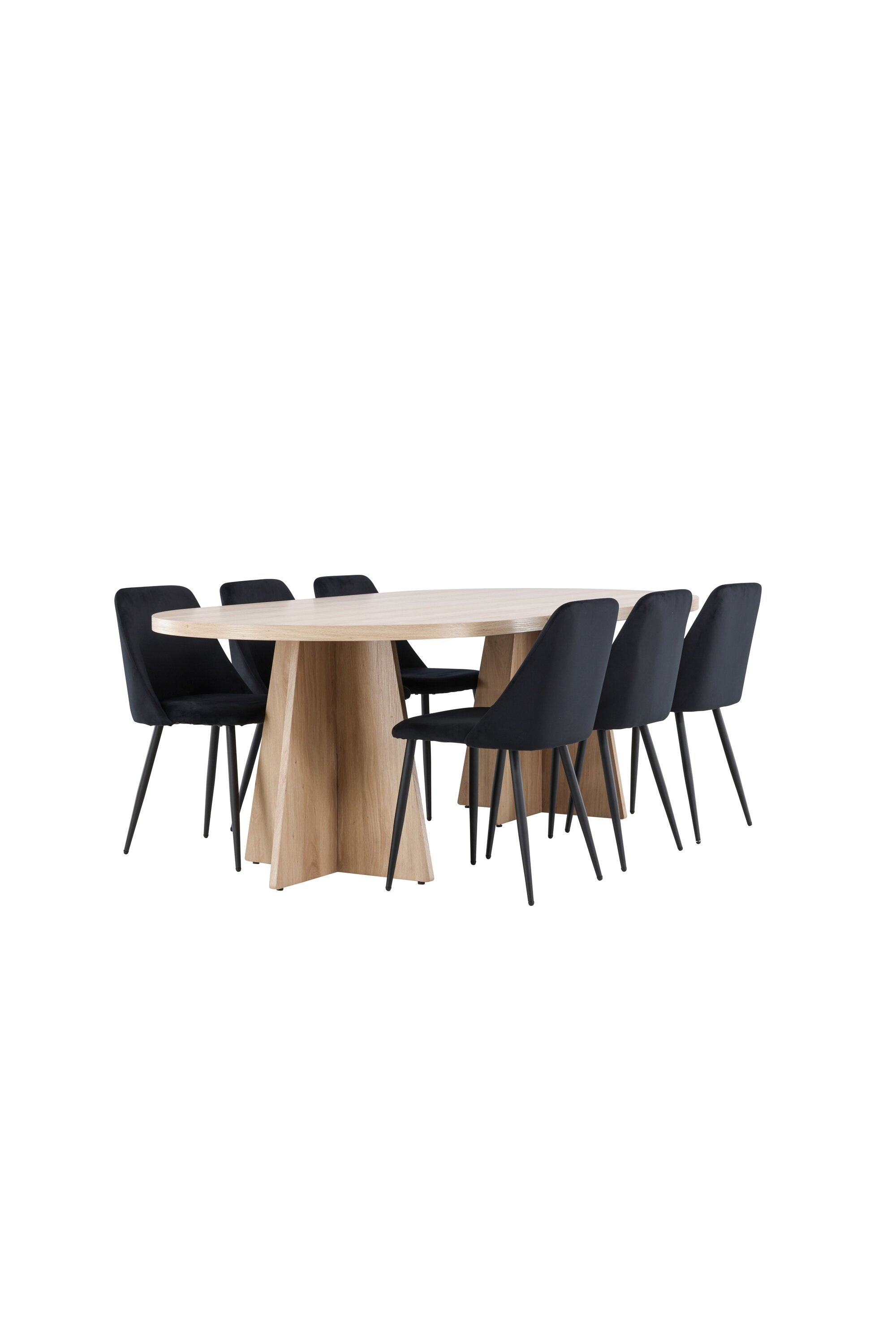 Bootcut Matbord med Night Matstol-GR Dining Set-Venture Home-peaceofhome.se