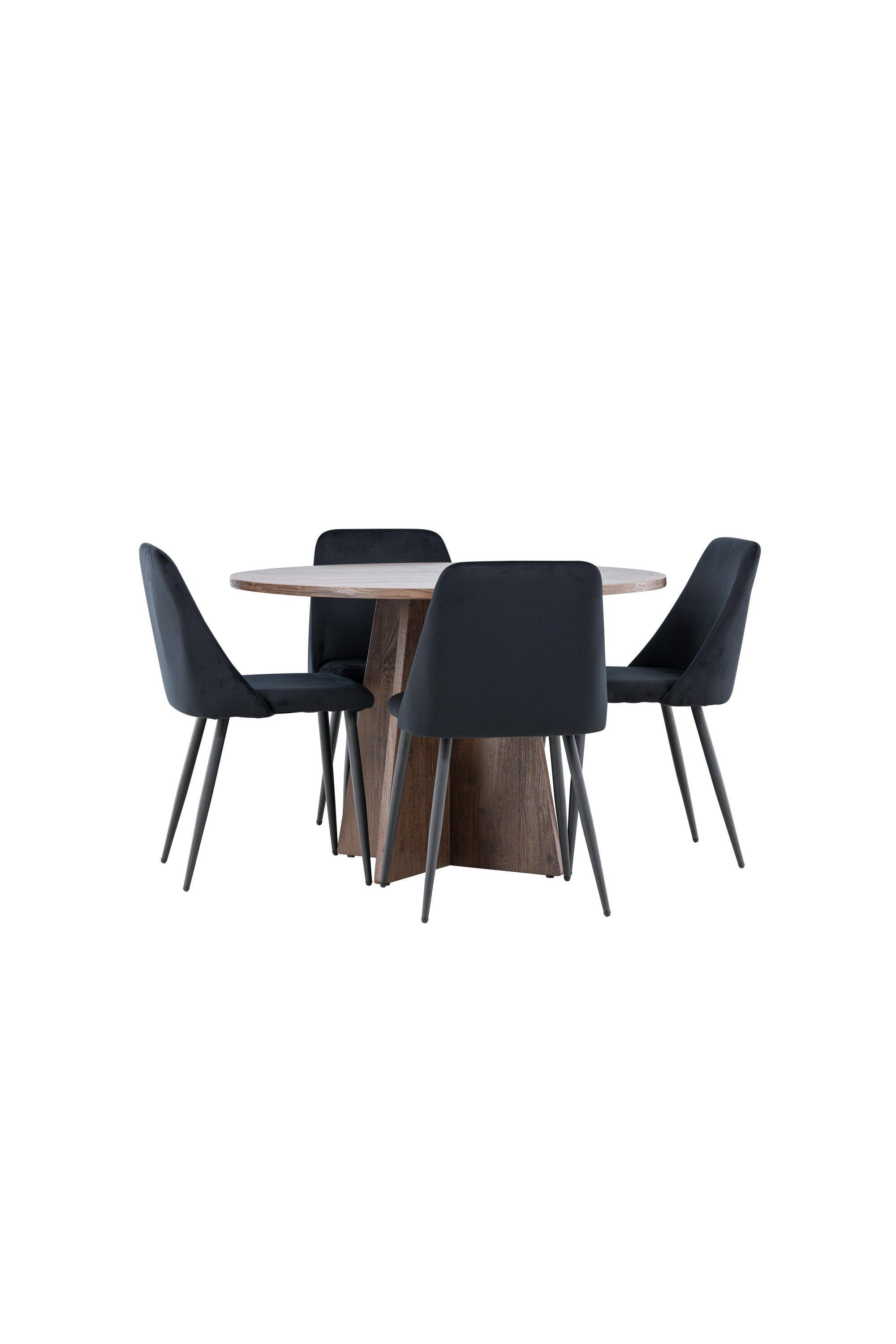 Bootcut Matbord med Night Matstol-GR Dining Set-Venture Home-peaceofhome.se