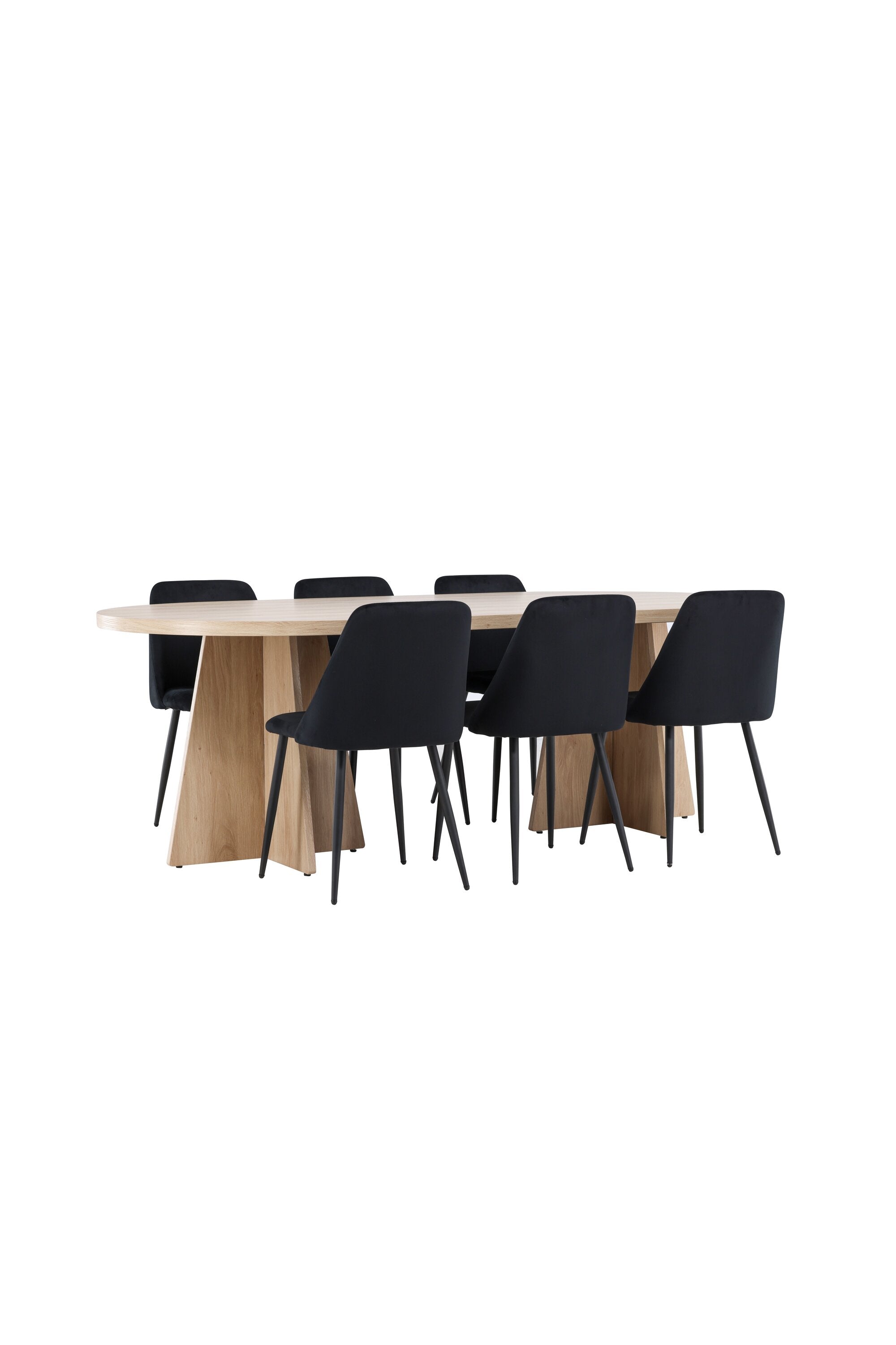 Bootcut Matbord med Night Matstol-GR Dining Set-Venture Home-peaceofhome.se