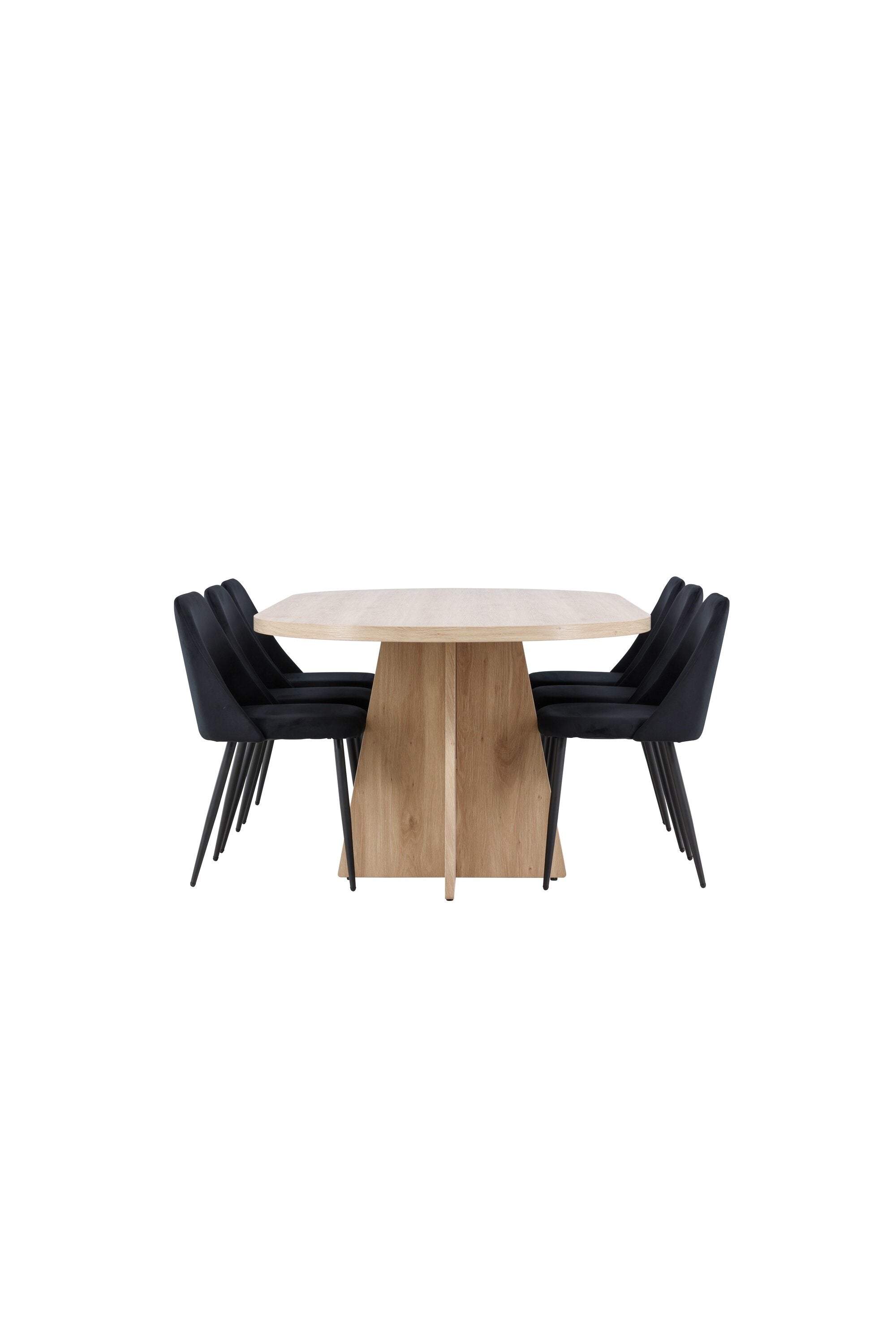 Bootcut Matbord med Night Matstol-GR Dining Set-Venture Home-peaceofhome.se